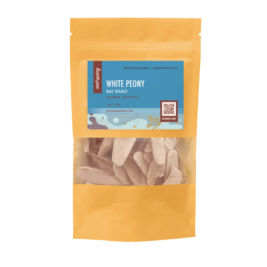 mage for root + spring's Premium White Peony root (Bai Shao)