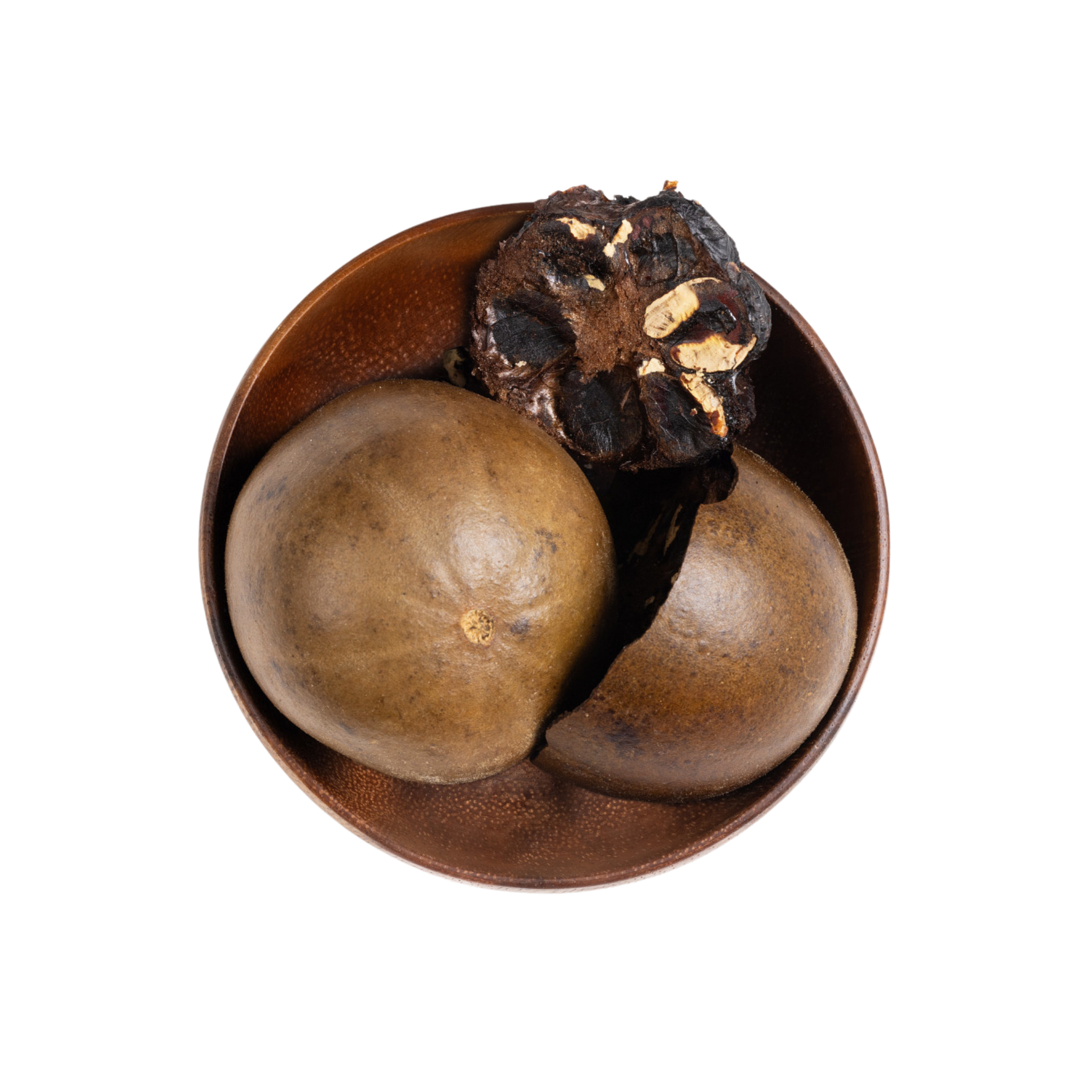 image of Siraitia Grosvenorii (Monk fruit) Luo Han Guo out of the bag