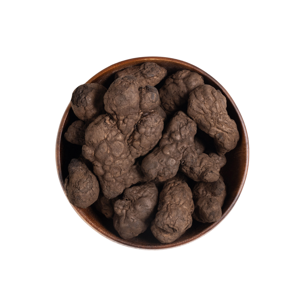 image of Processed Black Ginger out of the bag
