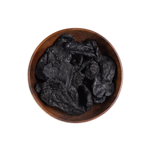 image of the Processed Rehmannia out of the bag