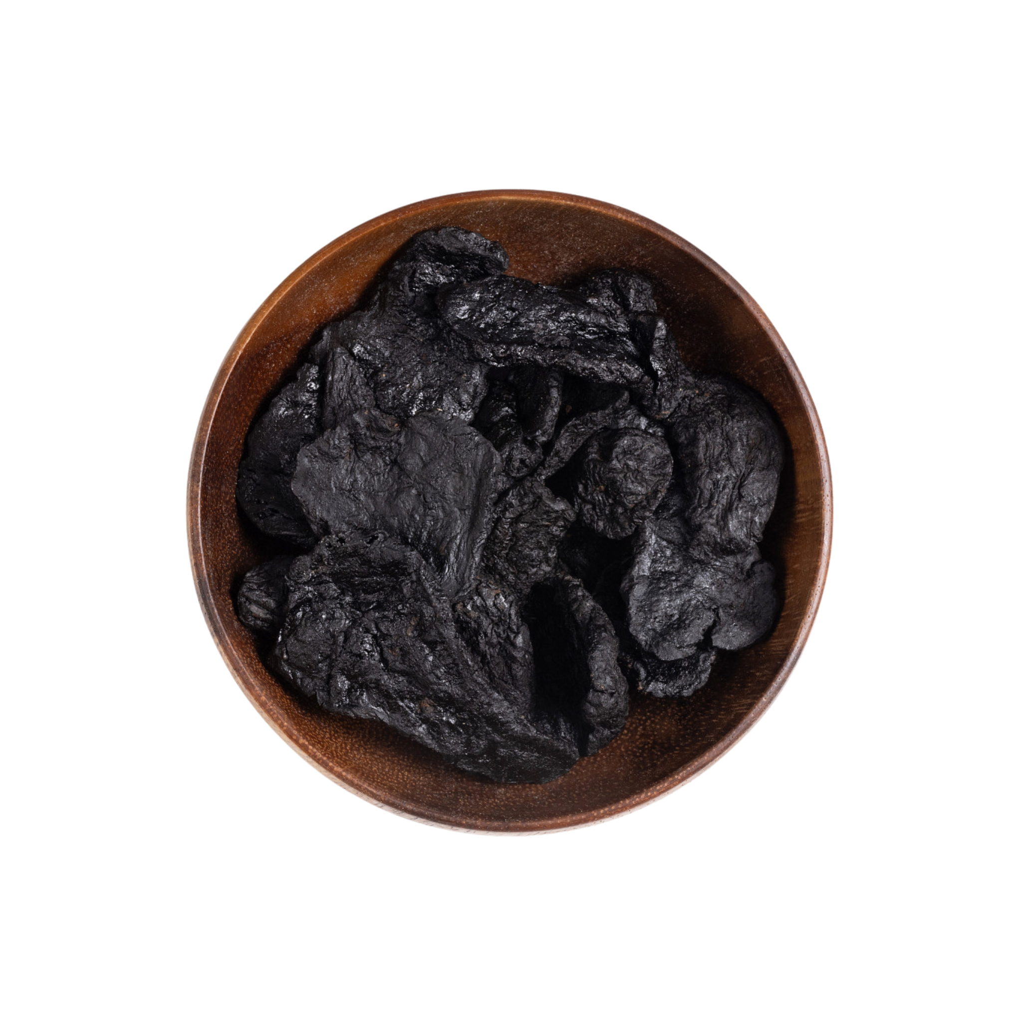 image of the Processed Rehmannia out of the bag