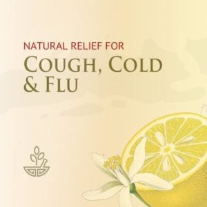 Natural relief for cough, cold, and flu.