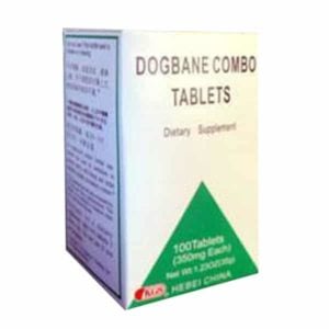 Luobuma Jiangya Pian - Dogbane Combo Tablets