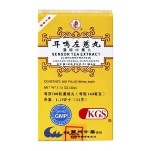 Er Ming Zuo Ci Wan - Sensor Tea Extract | Kingsway (KGS) Brand | Chinese Herbal Medicine Supplement | Best Chinese Medicines