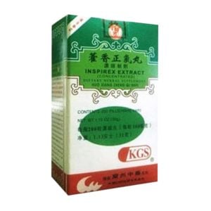 Huo Xiang Zheng Qi Wan - Inspirex Extract - Kingsway (KGS) Brand