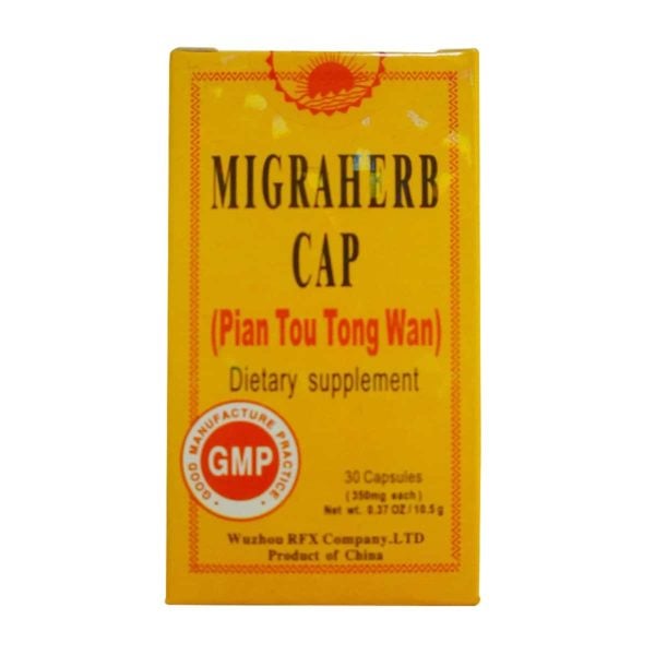 Pian Tou Tong Wan - Migraherb Cap | Chinese Herbal Medicine Supplement | Best Chinese Medicines