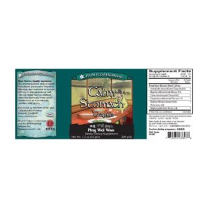 Label with supplement facts, ingredients, quality guarantee, directions, precaution, manufacturer information, and distributor contact.