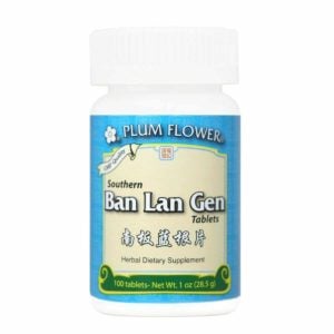 Plum Flower - Ban Lan Gen Tablets - Nan Ban Lan Gen Pian