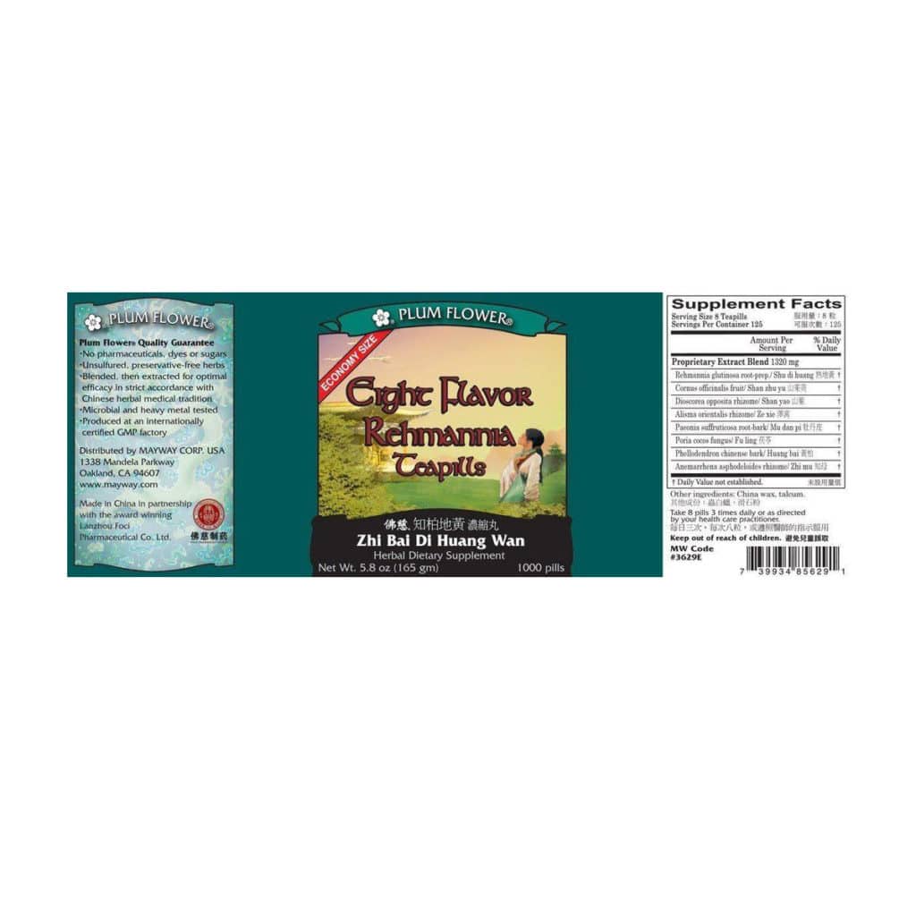 Label with supplement facts, ingredients, quality guarantee, directions, precaution, manufacturer information, and distributor contact.