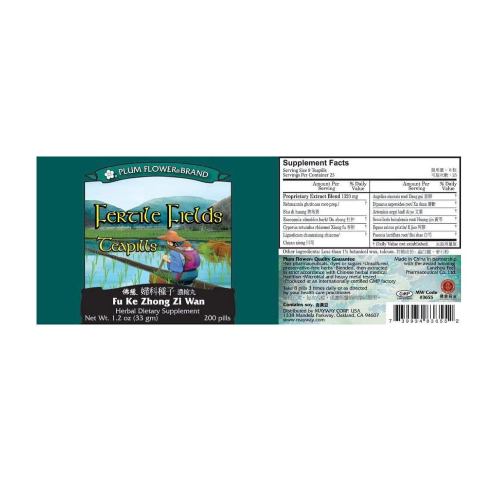 Label with supplement facts, ingredients, quality guarantee, directions, precaution, manufacturer information, and distributor contact.