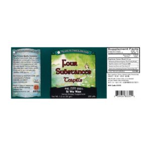 Label with supplement facts, ingredients, quality guarantee, direction, precaution, manufacturer information, and distributor contact. Text is written in english and chinese.