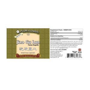 Label with supplement facts, ingredients, quality guarantee, directions, precaution, and distributor contact.