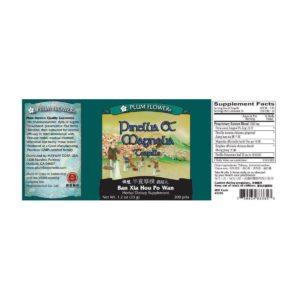 Label with supplement facts, ingredients, quality guarantee, directions, precautions, manufacturer information, and distributor contact. Text is written in english and chinese.