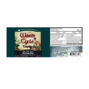 Label with supplement facts, ingredients, quality guarantee, directions, precaution, manufacturer information, and distributor contact.
