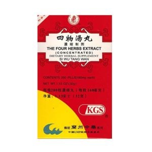 Si Wu Tang Wan - The Four Herbs Extract - Kingsway (KGS) Brand - (LIMITED QTY)